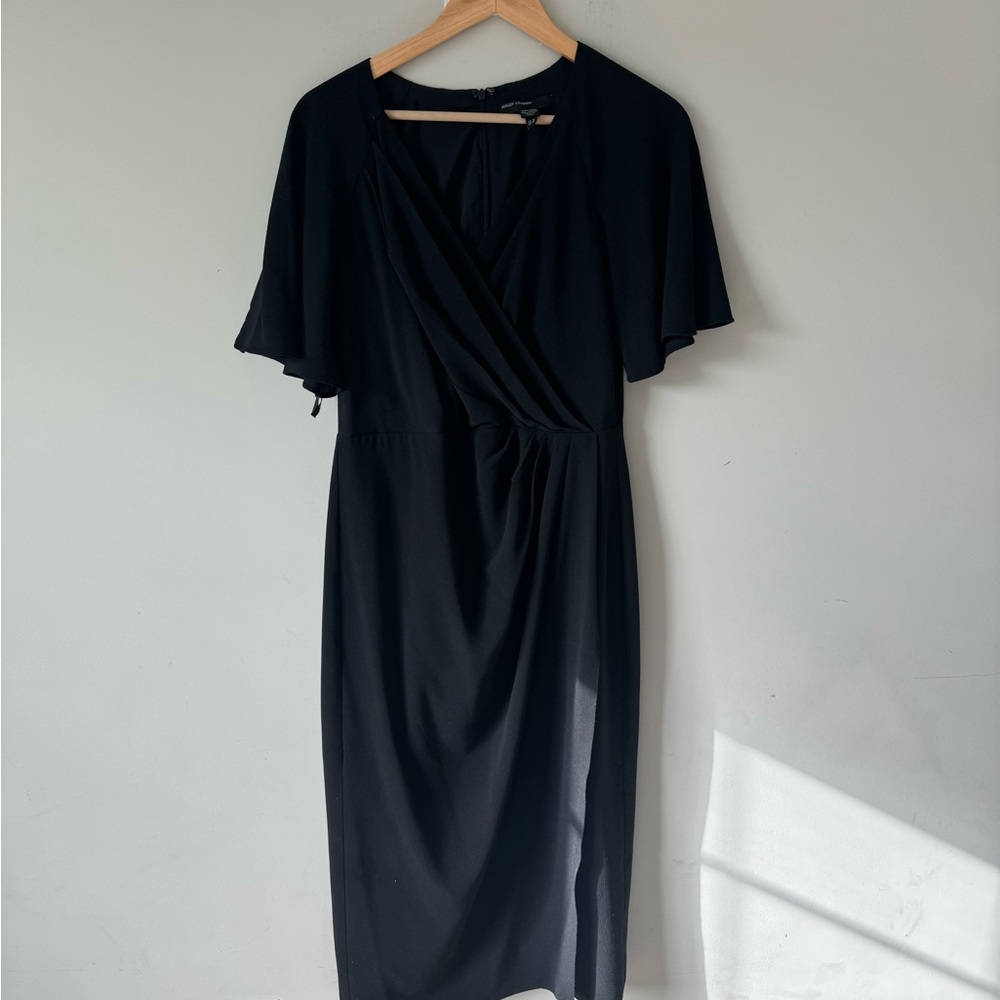 Maggy London Black Midi Dress - Picture 9 of 9